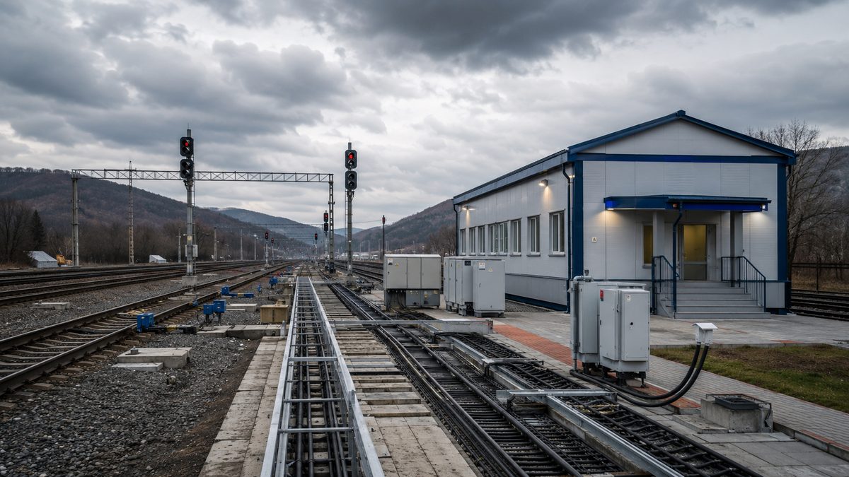 Электрическая централизация ст. Старый Ключ