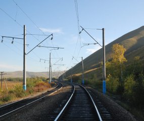 Строительство вторых путей на участке Шу-Алматы