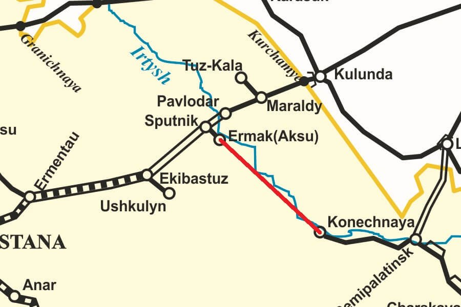 Аксу — Дегелен