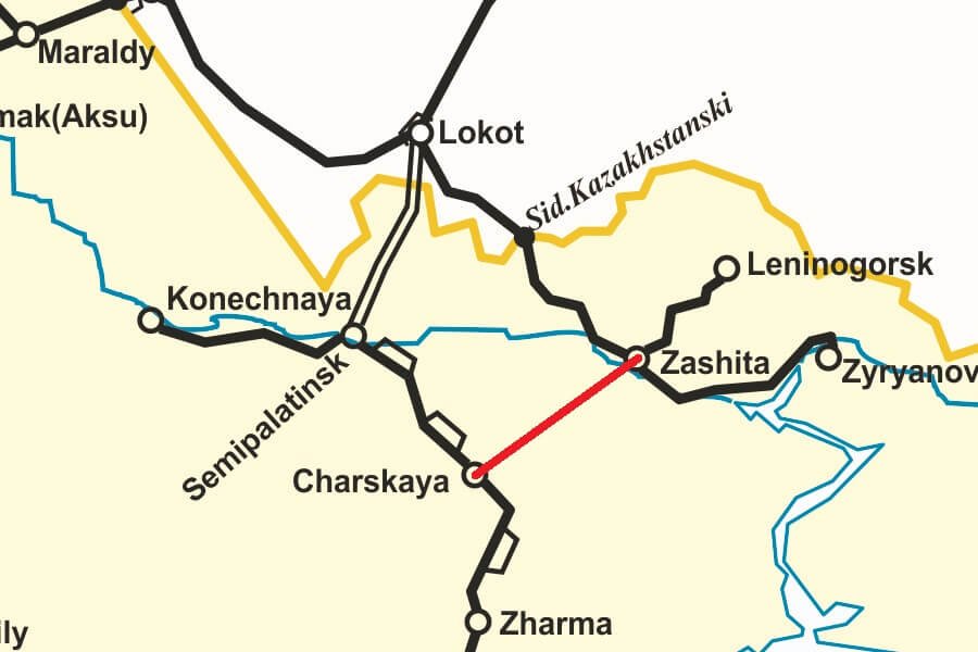 Чарская — Усть-Каменогорск